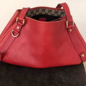 Gucci Red Shoulder Bag
